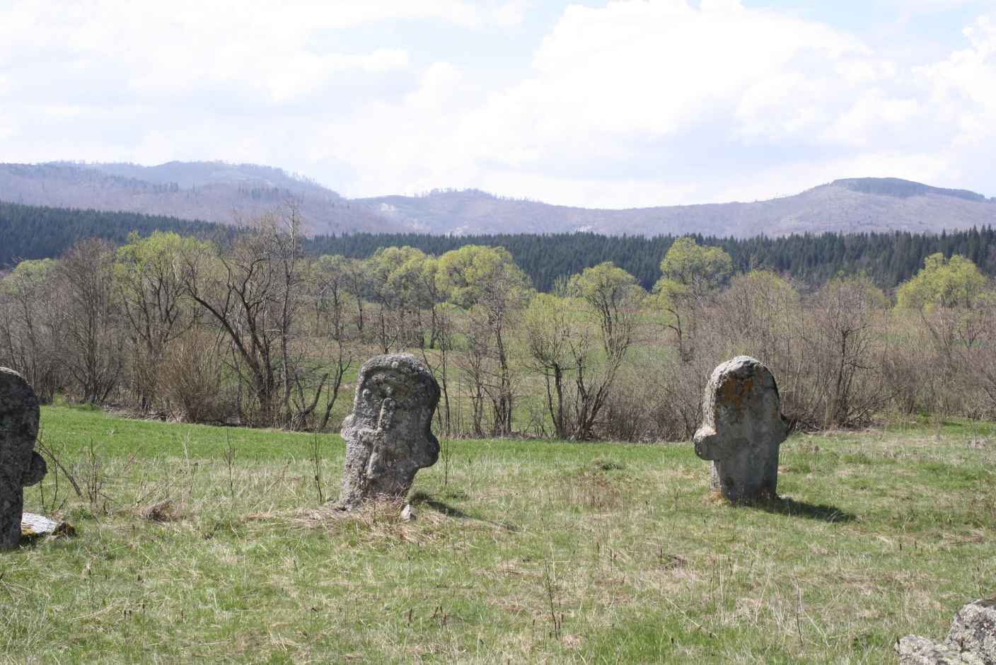 Nekropola sa stećcima Maculje, povijesno područje